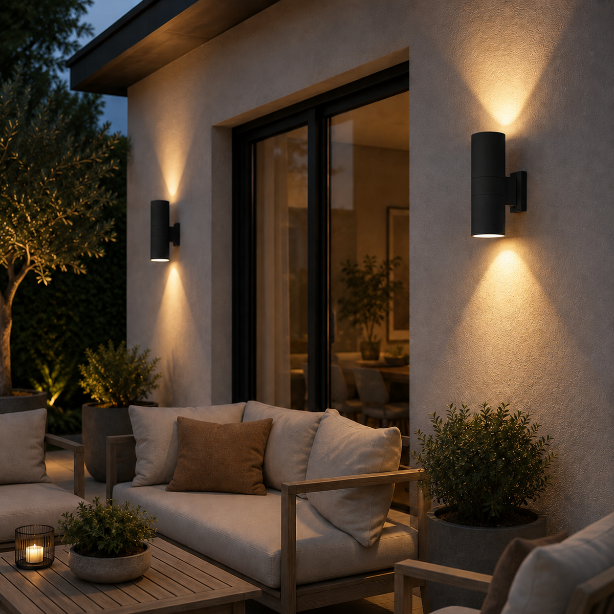 Applique Murale LED Cylindrique Solis